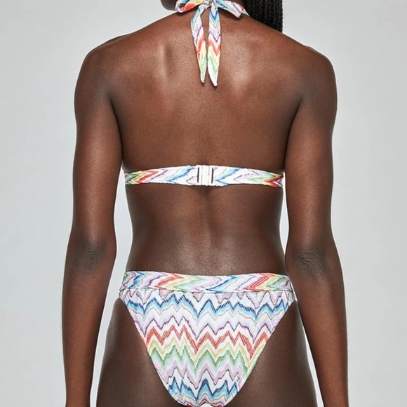 - Missoni Multicolor Zigzag Bikini Bottom - Picture 8 of 10